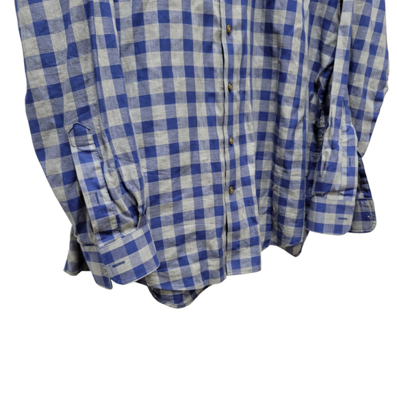 Vineyard Vines Checkered Slim-Fit Whale Shirt Size XL Men's Excellent Condition - Picture 6 of 8